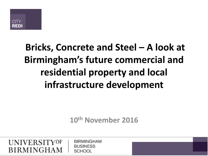 Bricks, Concrete, and Steel: A Glimpse into Birmingham's Future Development