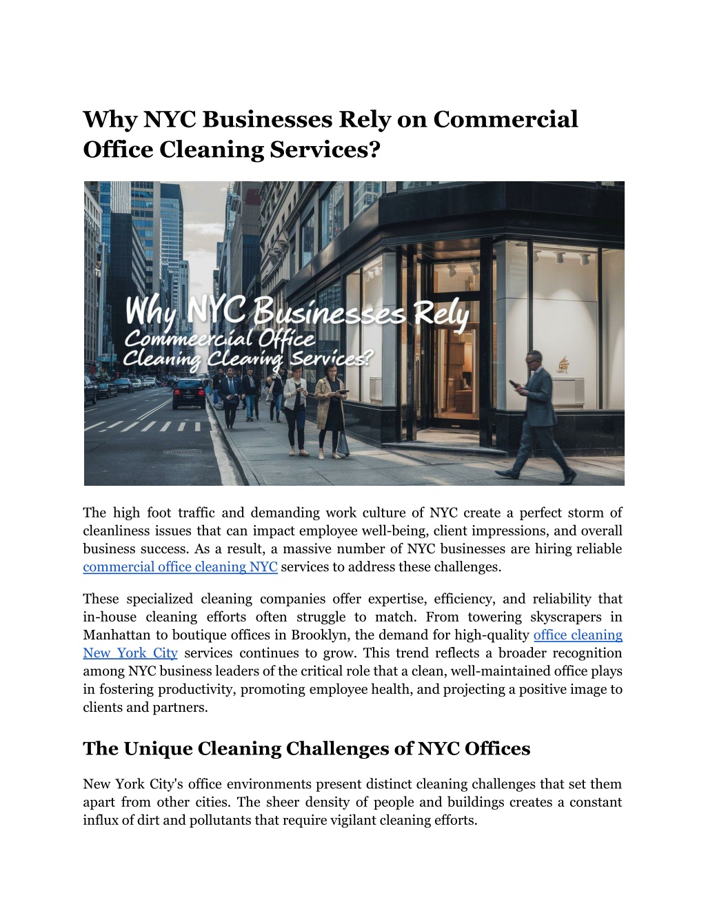 why nyc businesses rely on commercial office l.w