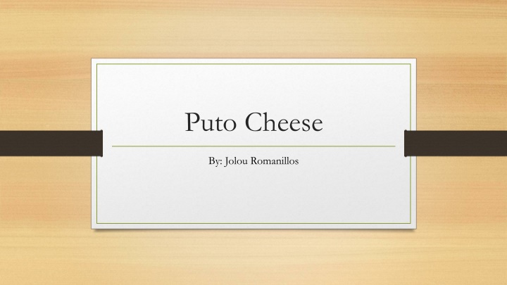 Homemade Puto Cheese Recipe - A Filipino Favorite