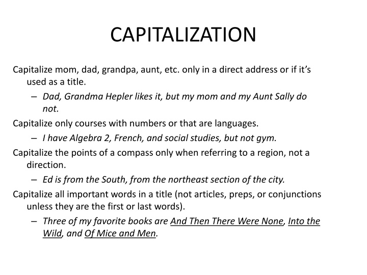 Grammar Rules Guide: Capitalization, Possessives, and Plurals