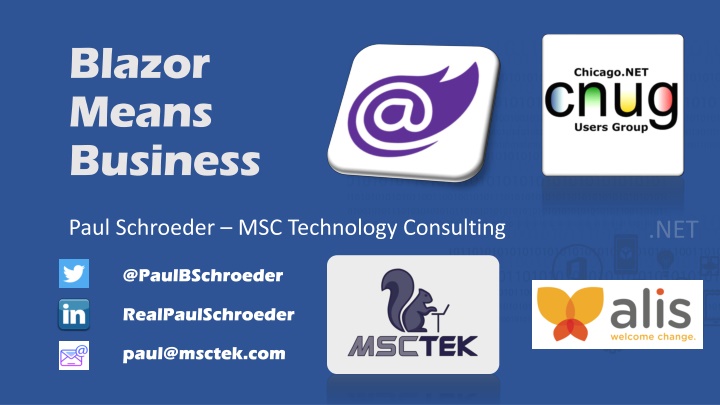 Blazor Means Business: Enhancing Enterprise Architecture Delivery with Paul Schroeder