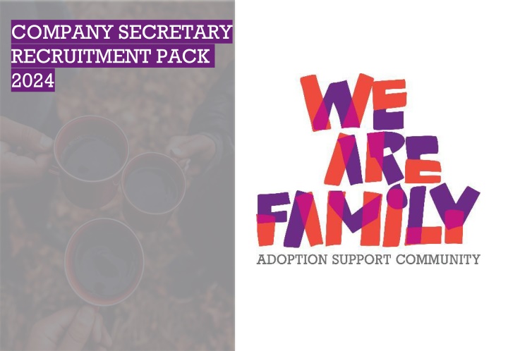 Join the Board of Trustees at We Are Family - Recruitment Pack 2024