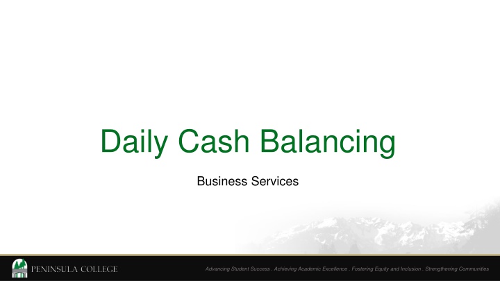 Effective Daily Cash Balancing Procedures for Business Services