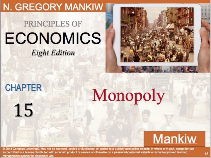 Monopolies in Economics