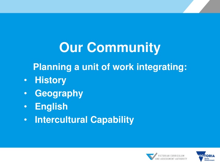 Integrating History, Geography, English & Intercultural Capability in Community Planning