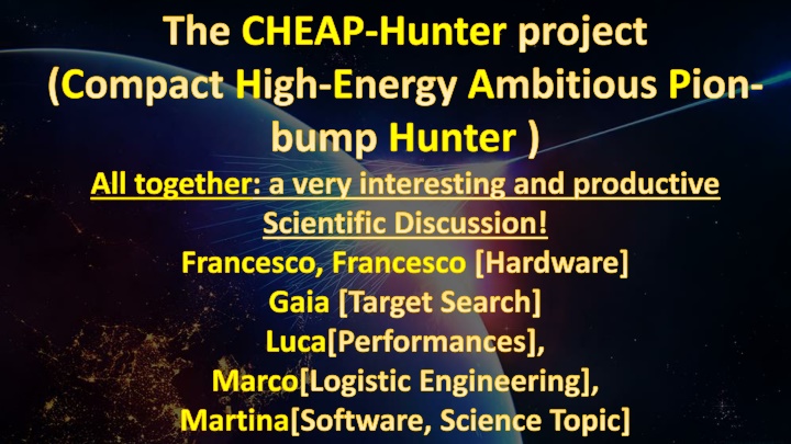 The CHEAP-Hunter Project: Exploring Pion-Bump Detection in High-Energy Science
