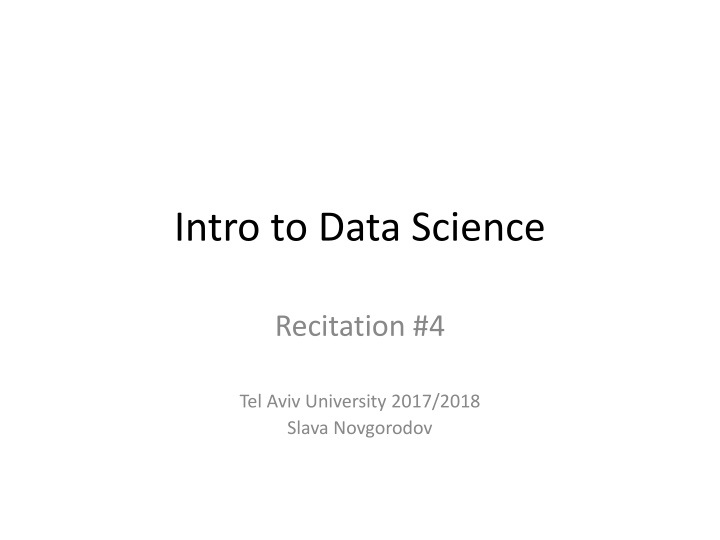 Introduction to Map Reduce Paradigm in Data Science