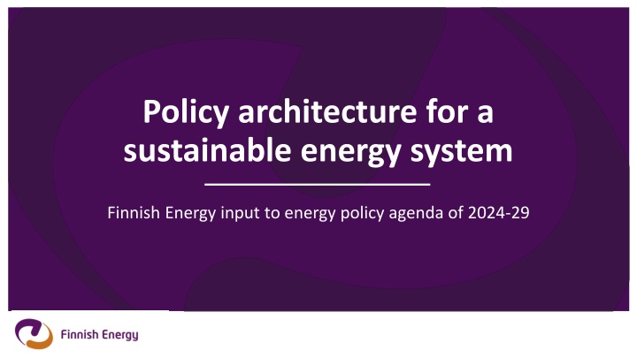 Finland's Sustainable Energy Policy Agenda: 2024-2030
