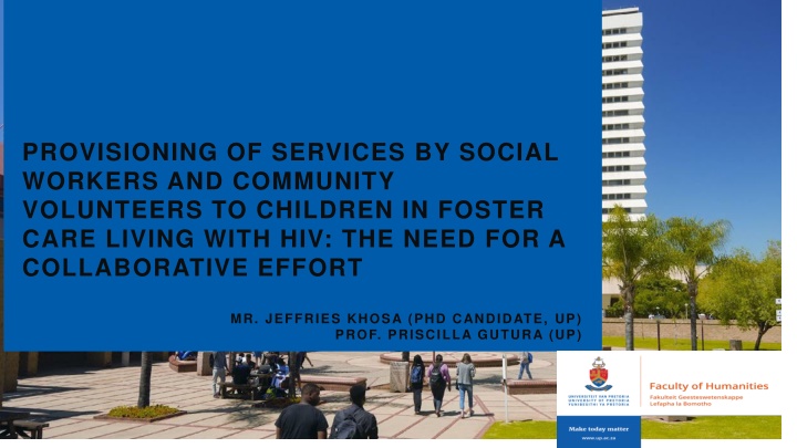 Collaborative Efforts in Provisioning Services for Children in Foster Care Living with HIV