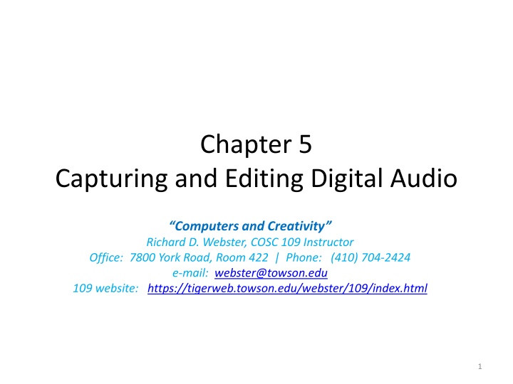 Digital Audio Recording Essentials: Hardware, Software & Techniques