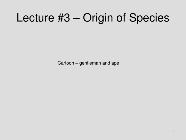 Species Concepts in Evolutionary Biology