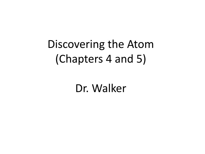 Evolution of Atomic Theory: From Democritus to Thomson