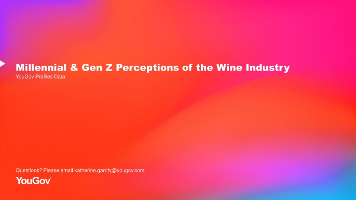 Insights into Wine and Alcohol Consumption Trends Among Different Generations