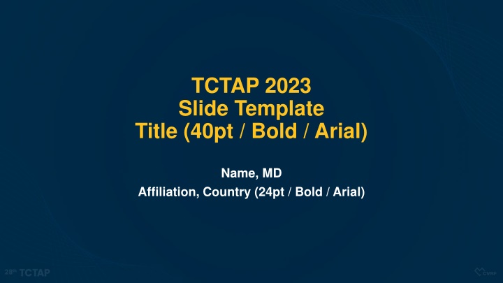 Efficient Guidelines for Creating Professional Medical Presentation Slides