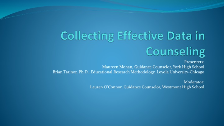 Qualitative Data in Counseling