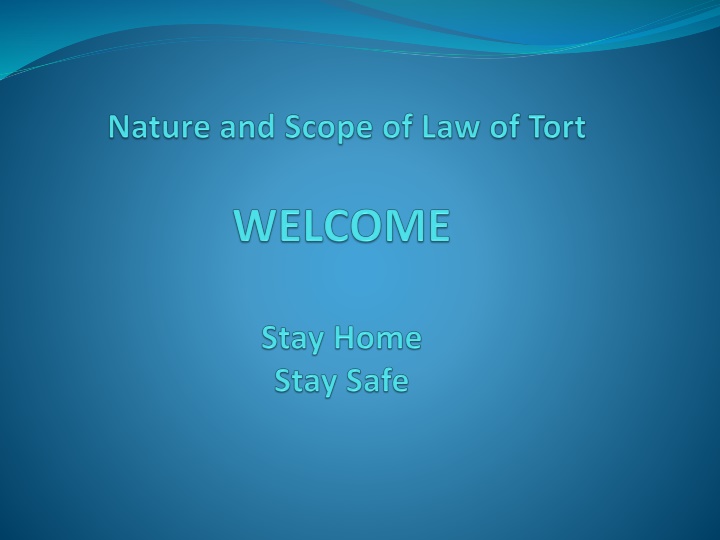 The Law of Torts: Origin, Theories, and Objectives