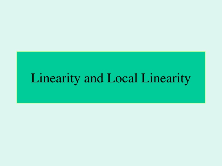 Linear Functions: Slope and Changes in Variables