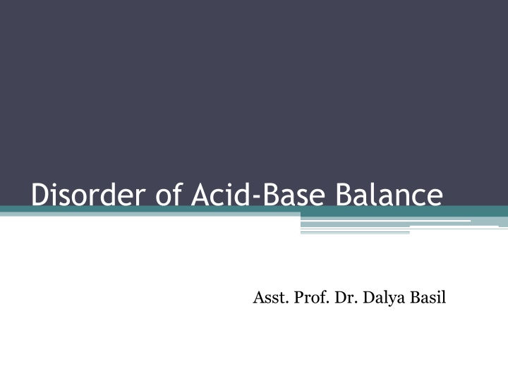 Acid-Base Balance Disorders: Respiratory Acidosis Overview