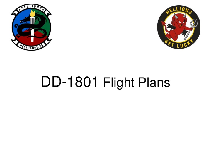 Changes to Flight Planning with DD-1801