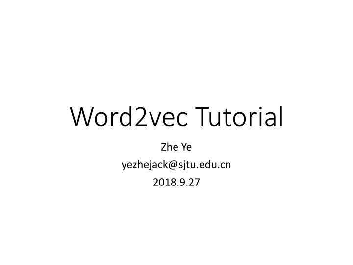 Word Vectors and Training with Gensim