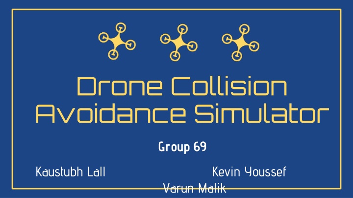 Drone Collision Avoidance Simulator for Autonomous Maneuvering