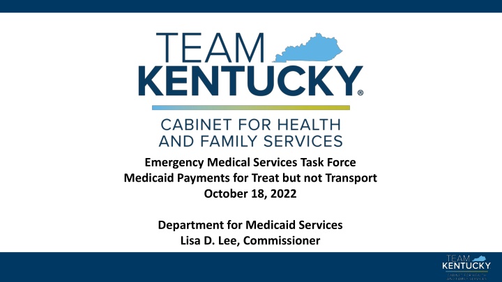 Kentucky Medicaid: Ambulance Services Coverage Overview