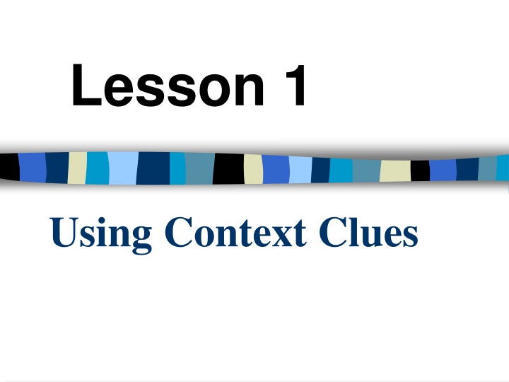 Context Clues for Effective Reading Comprehension