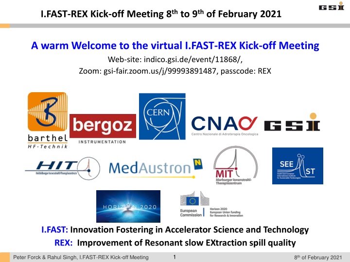 I-FAST-REX Project Overview