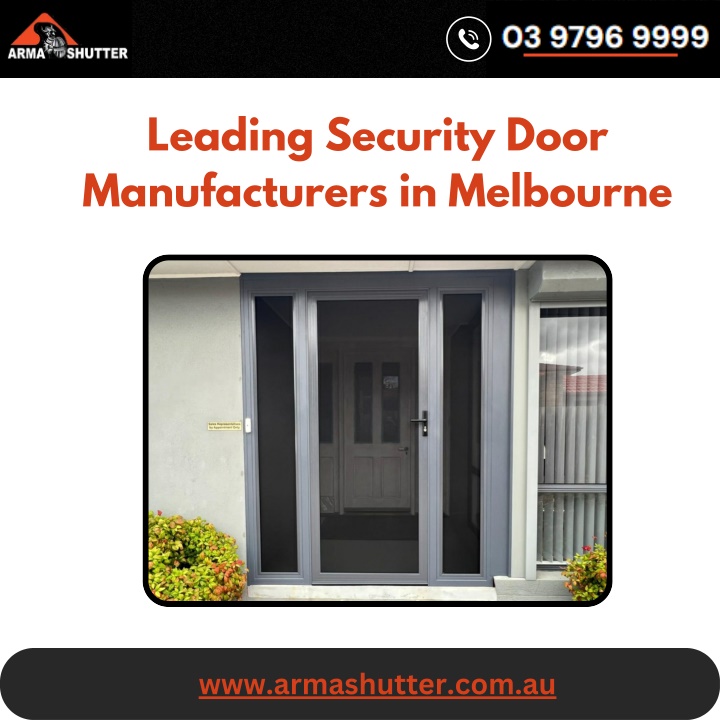 leading security door manufacturers in melbourne n.w