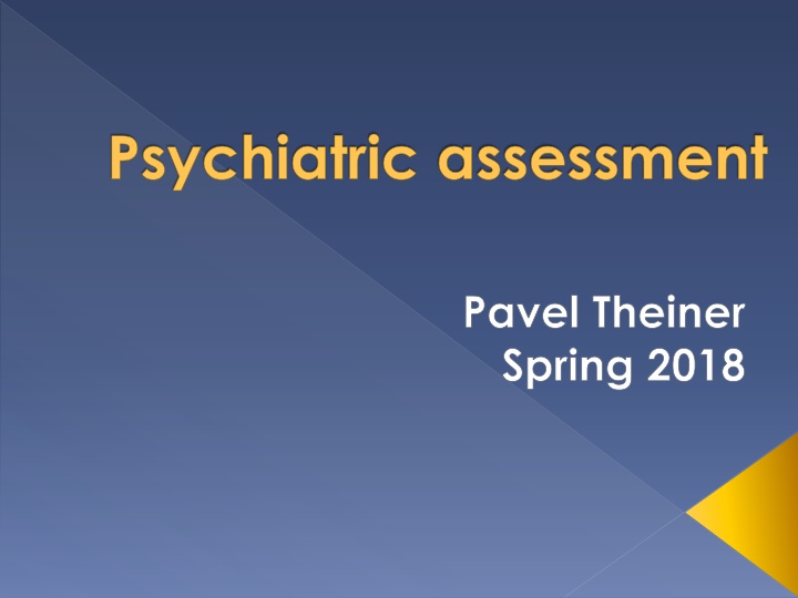 Comprehensive Guide to Psychiatric Assessment Techniques