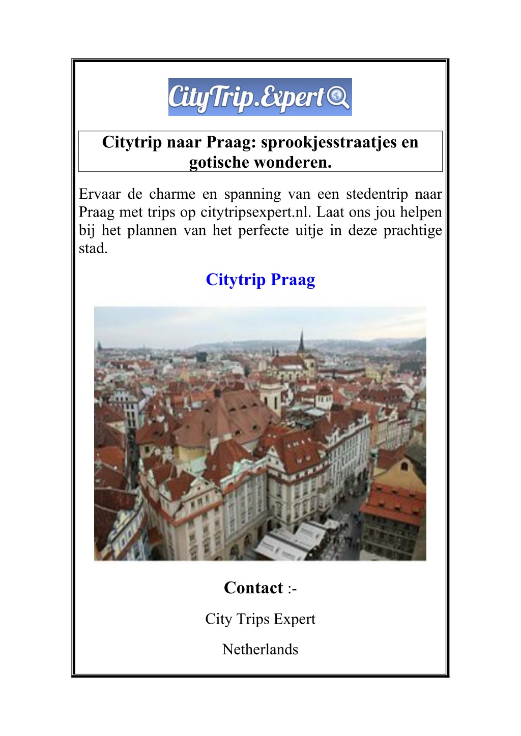 citytrip naar praag sprookjesstraatjes l.w