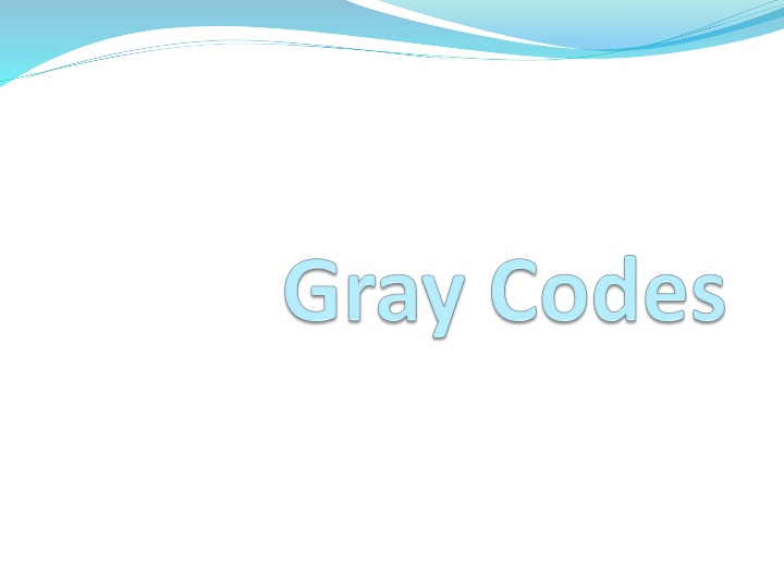 Applications of Gray Codes in Various Fields
