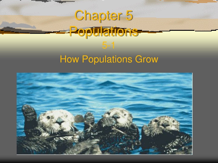 Population Growth: Characteristics and Factors