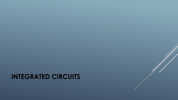 Integrated Circuits: Fabrication and Packaging Technology