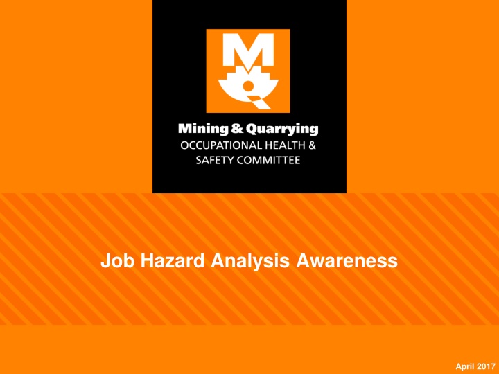Enhancing Workplace Safety: Job Hazard Analysis Awareness in Mining and Quarrying