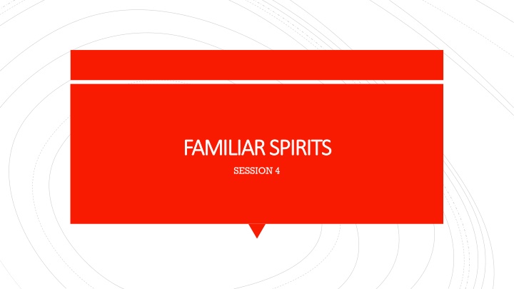 Spiritual Warfare: Principalities, Powers, and Evil Spirits