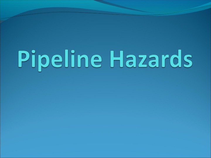 Pipeline Hazards in Computer Architecture