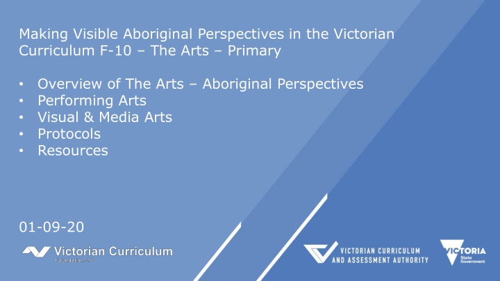 Aboriginal Perspectives in Victorian Curriculum: Arts Integration