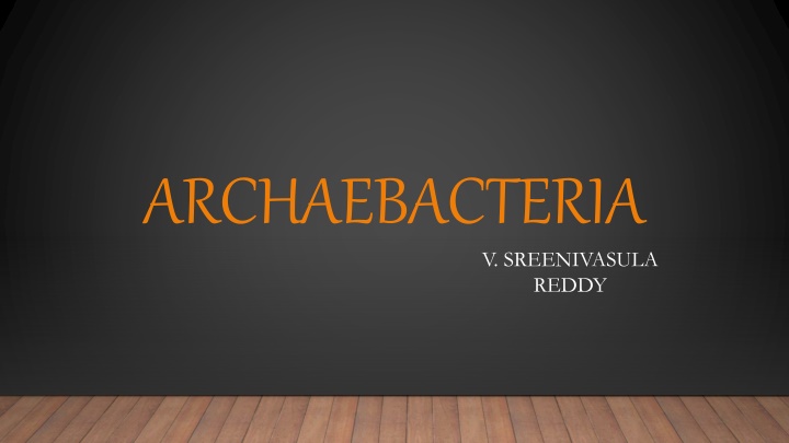 Archaebacteria: A Brief Overview