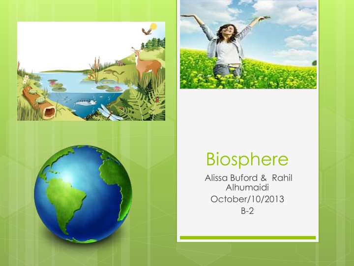 The Biosphere: Life on Earth