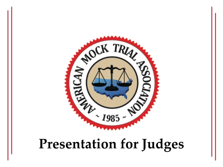 AMTA Criminal Jury Trial Competition Overview