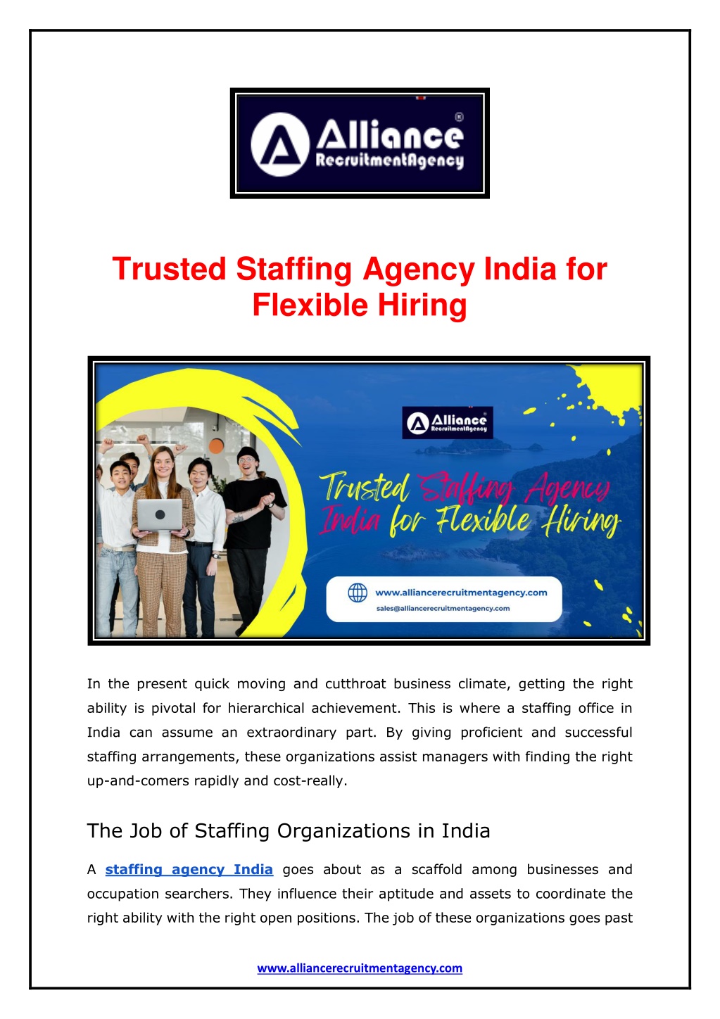 trusted staffing agency india for flexible hiring l.w