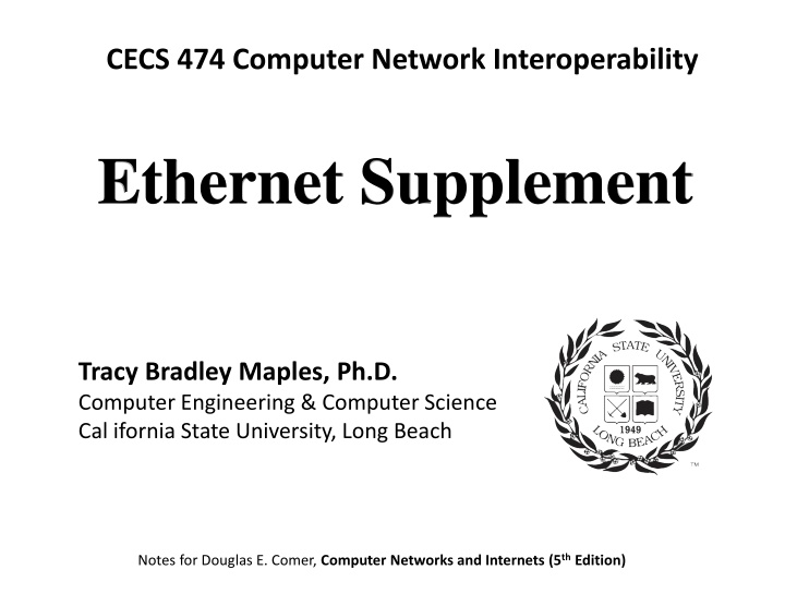 Ethernet and Multiple Access Protocols in Computer Networks