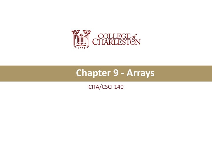 Introduction to Arrays in Computer Science