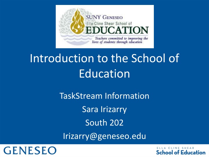 TaskStream: Empowering Educational Excellence through Digital Portfolios