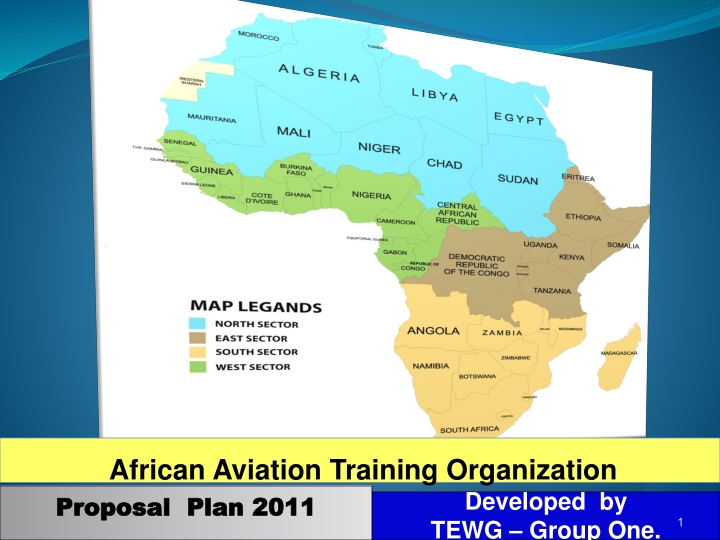 Proposal for the Creation of African Aviation Training Organization (AATO)