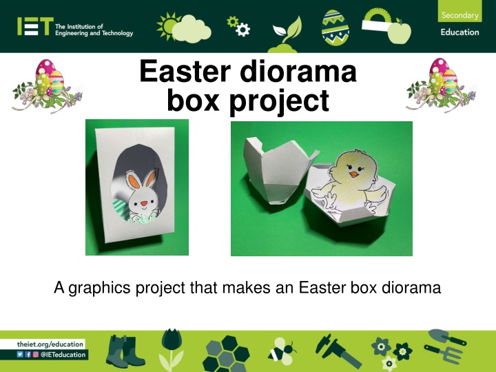 DIY Easter Diorama Box Project: Step-by-Step Instructions