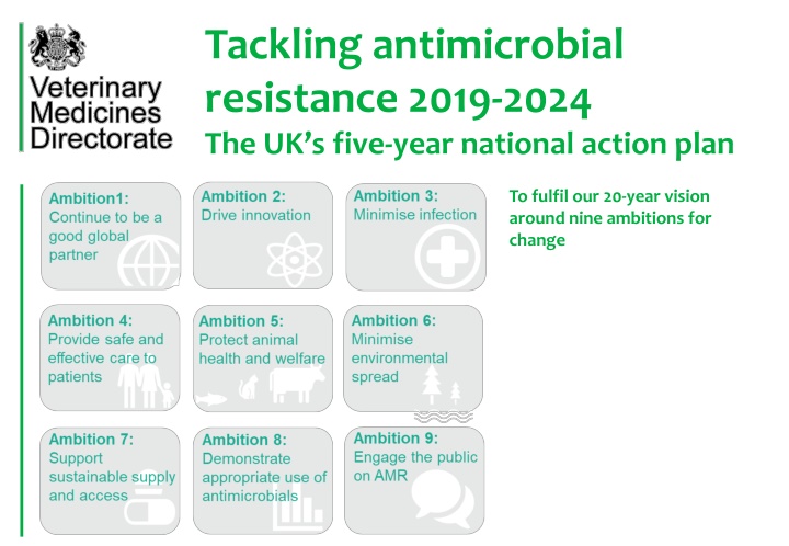 UK National Action Plan 2019-2024: Tackling Antimicrobial Resistance