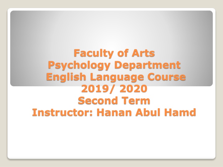 Phrasal Verbs in English Language Courses