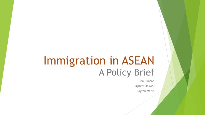 Immigration Policies in ASEAN: A Comprehensive Overview